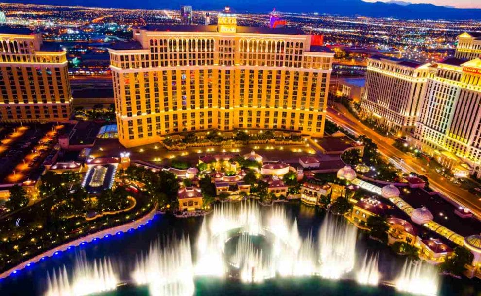 The Bellagio Hotel and Casino in Las Vegas, Nevada