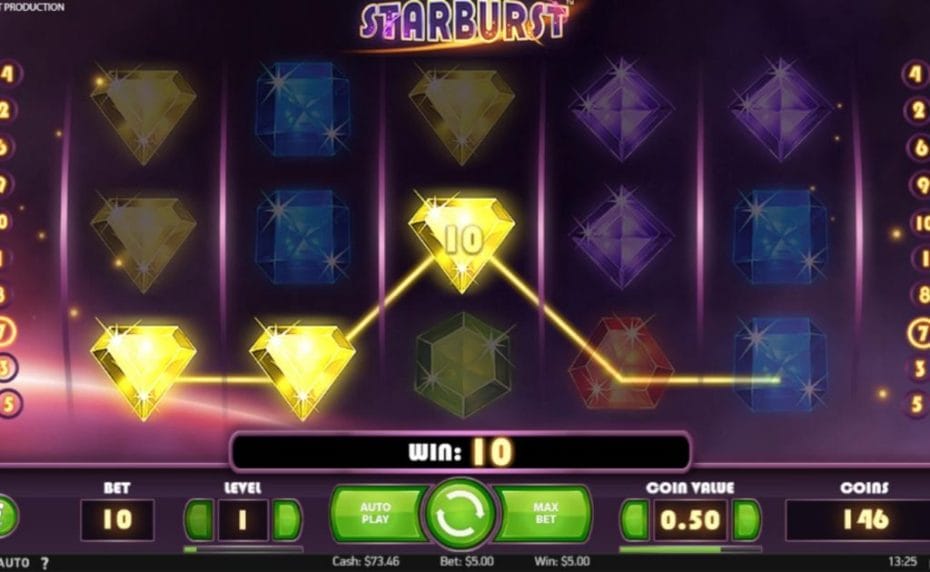 Starburst online slot casino game bonus 