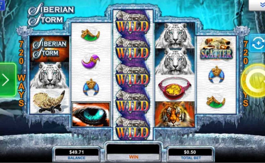Siberian Storm online slot casino game