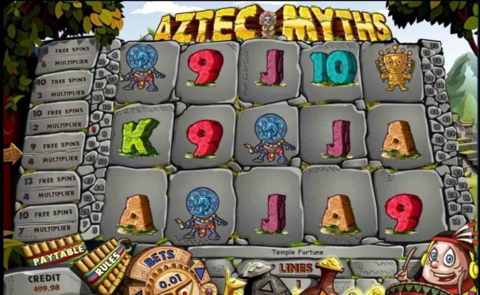 Aztec Myths online casino slot game
