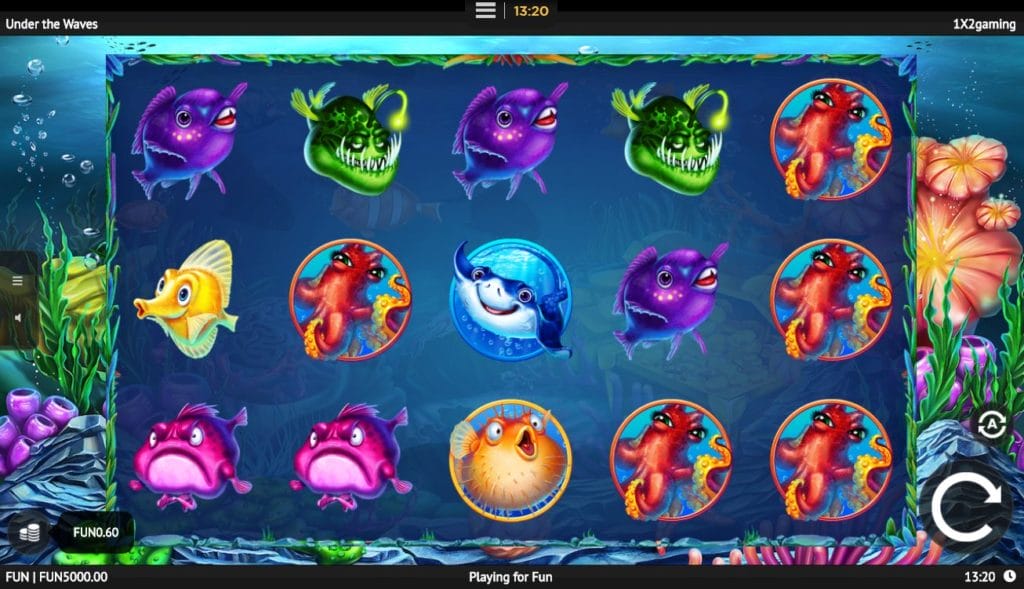 Under The Waves online casino slot game