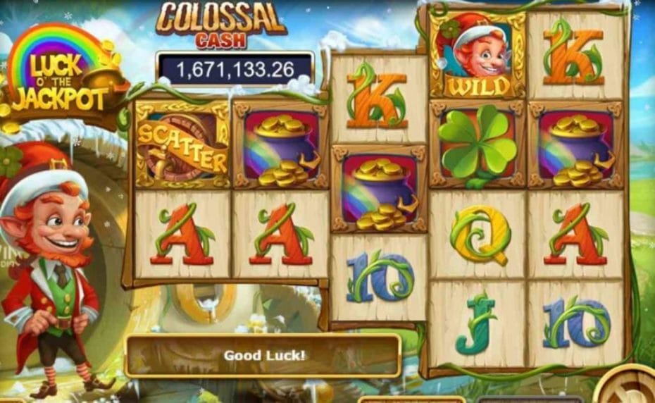 Luck O’ the Jackpot online slot casino game