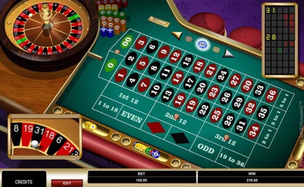 American Roulette online casino game