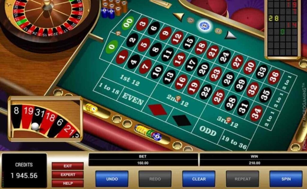 American Roulette online casino game