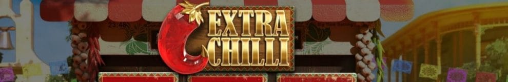 The logo for the Extra Chilli slot game by Big Time Gaming.