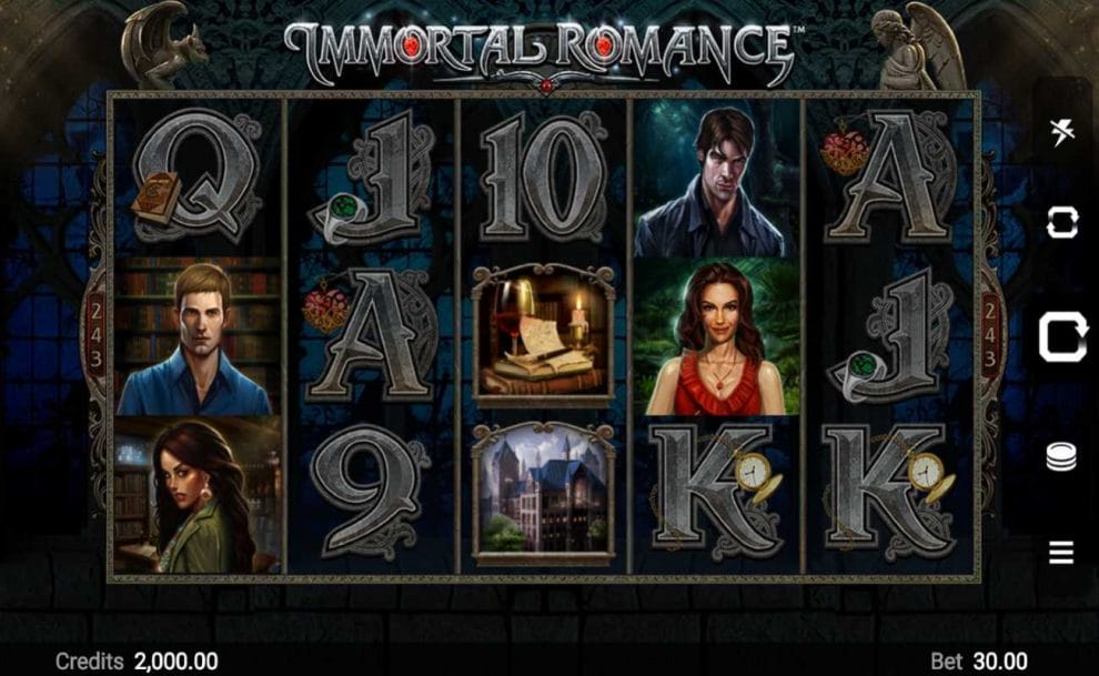 Immortal Romance online slot casino game
