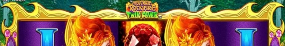 Volcanic Rock Fire Twin Fever online slot casino game.