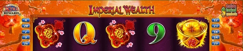 Imperial Wealth online slot by Konami.