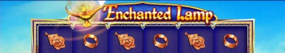 Enchanted Lamp online slots casino game by IGT.