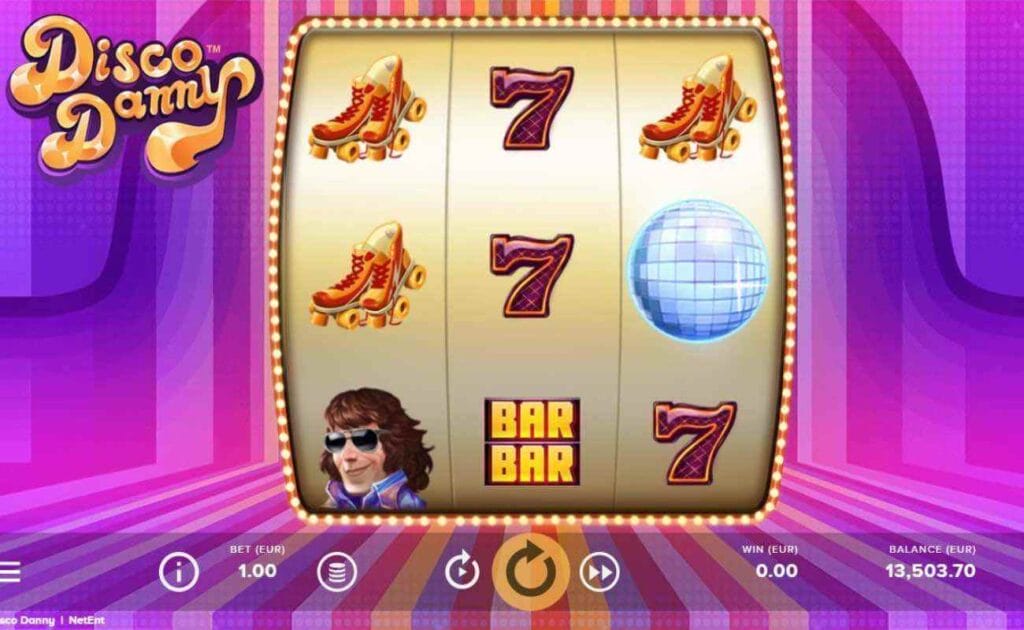 Disco Danny online slot by NetEnt.