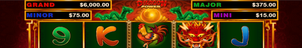 Header image for Dragon Power, an online slot by Wild Streak Gaming.