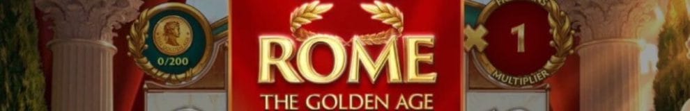 Rome: The Golden Age, an online slot by NetEnt.