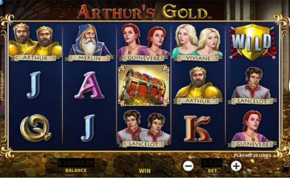 Arthur’s Gold online slot.