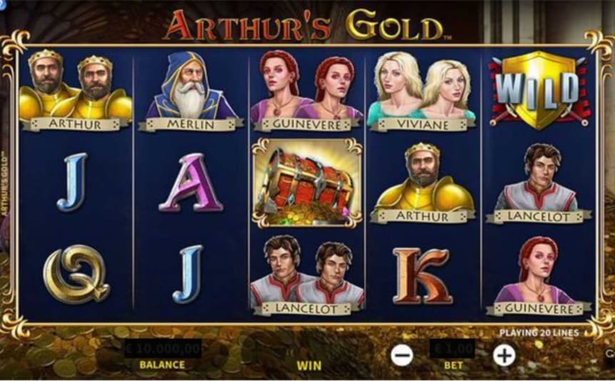 Arthur’s Gold online slot.