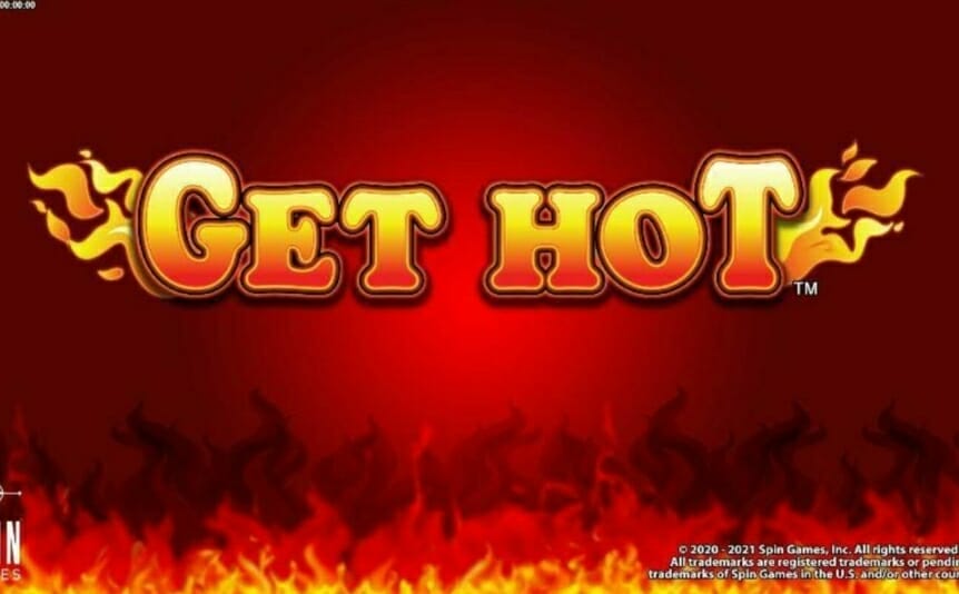The Get Hot title screen.