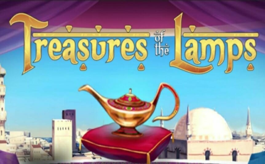 Treasures of the Lamps online slot.