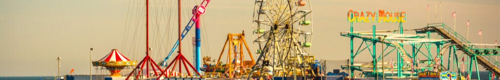 Steel Pier on Atlantic City’s Boardwalk.