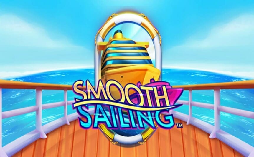 Smooth Sailing online slot logo.