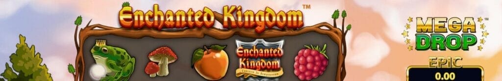 A screenshot of the reels in Enchanted Kingdom.