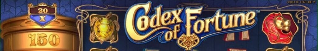 Codex of Fortune online slot game.