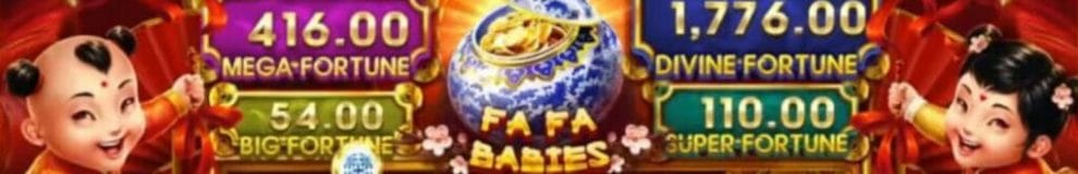 Fa Fa Babies online casino game.