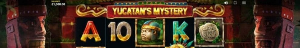 Yucatan’s Mystery online slot game.