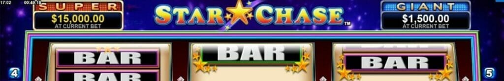 Star Chase online slot game.