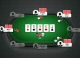 An example of what an online poker game might look like.