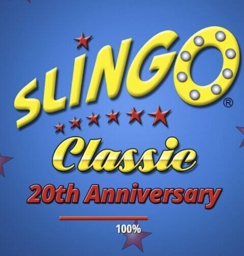 A screenshot of the Slingo Classic logo.
