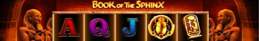 Book of the Sphinx online slot by IGT.