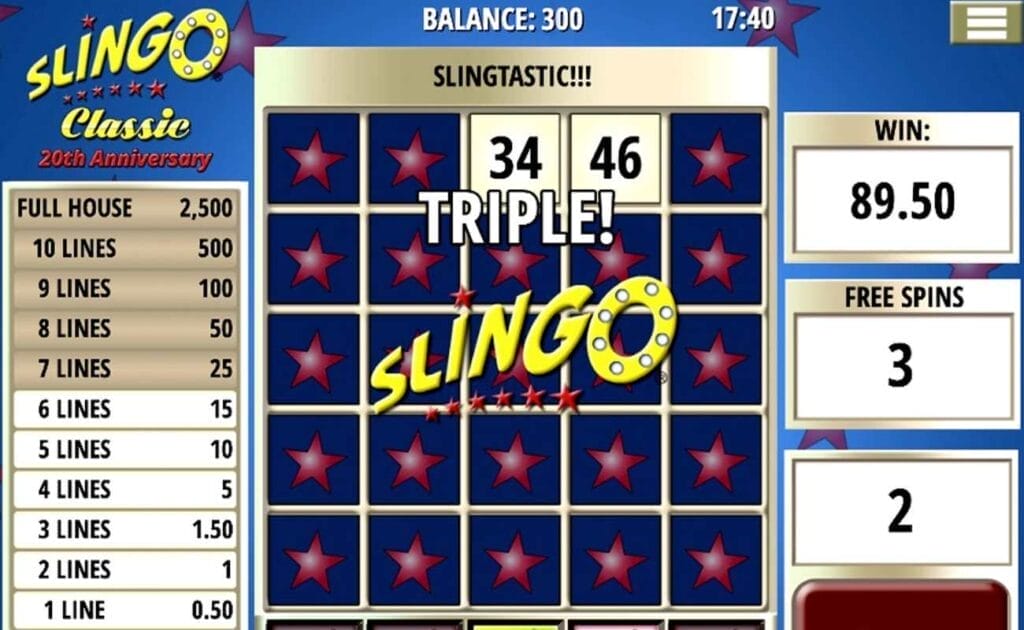 Play Slingo Games Online