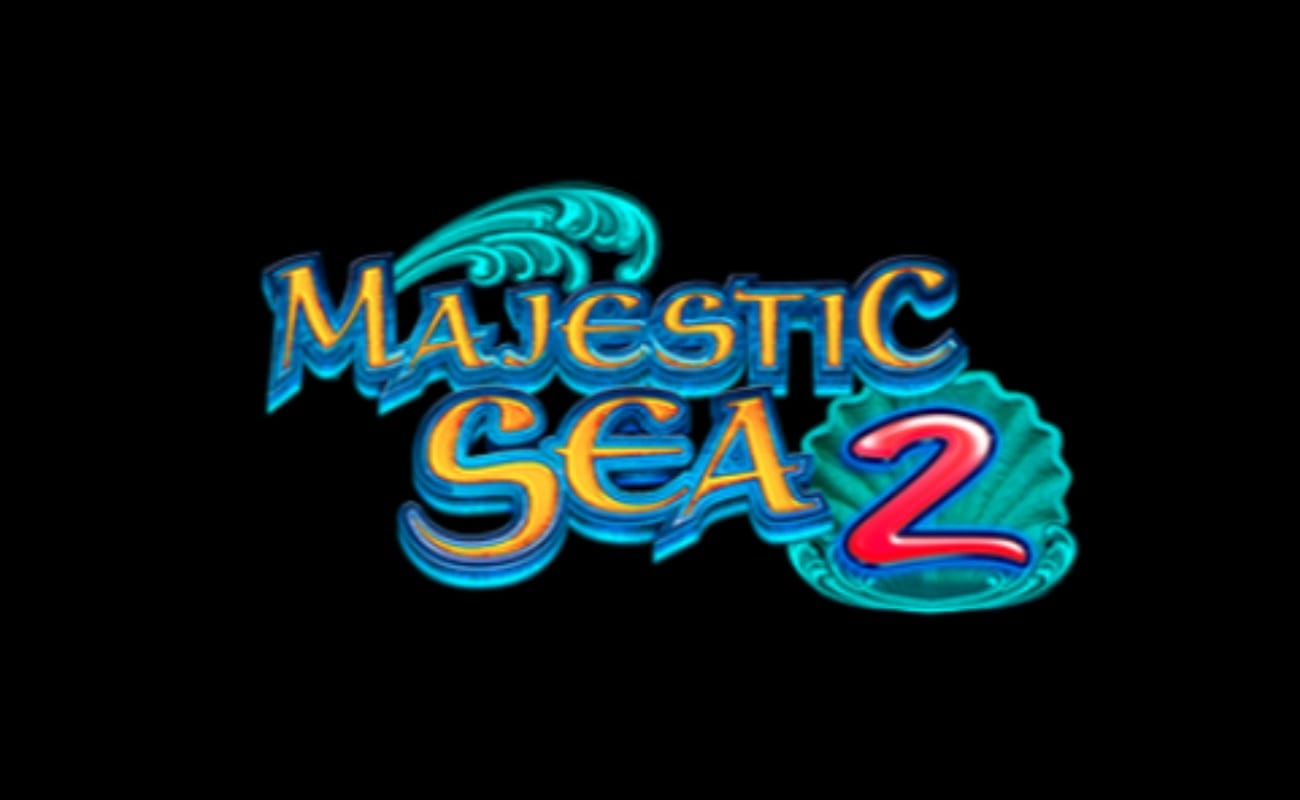 Majestic Sea 2 online slot logo.
