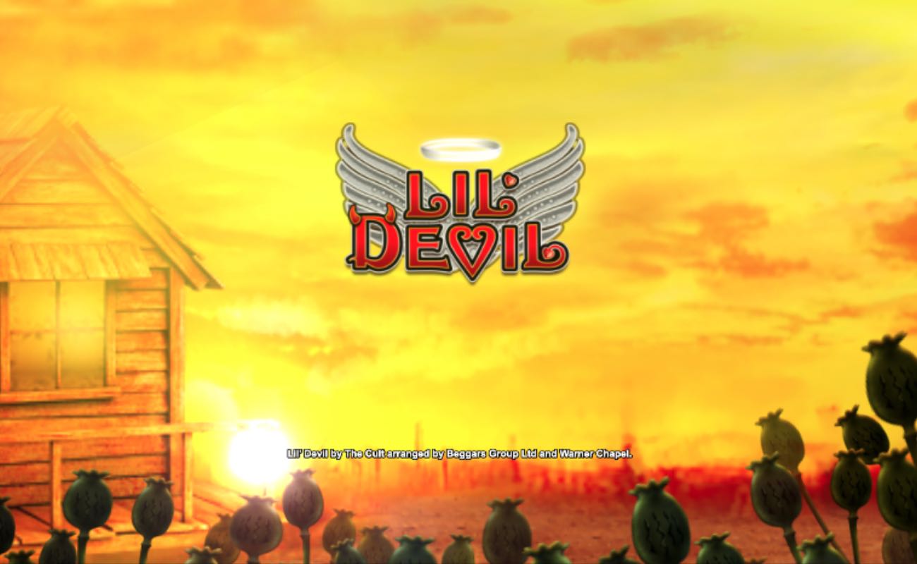 Lil’ Devil online slot loading screen.