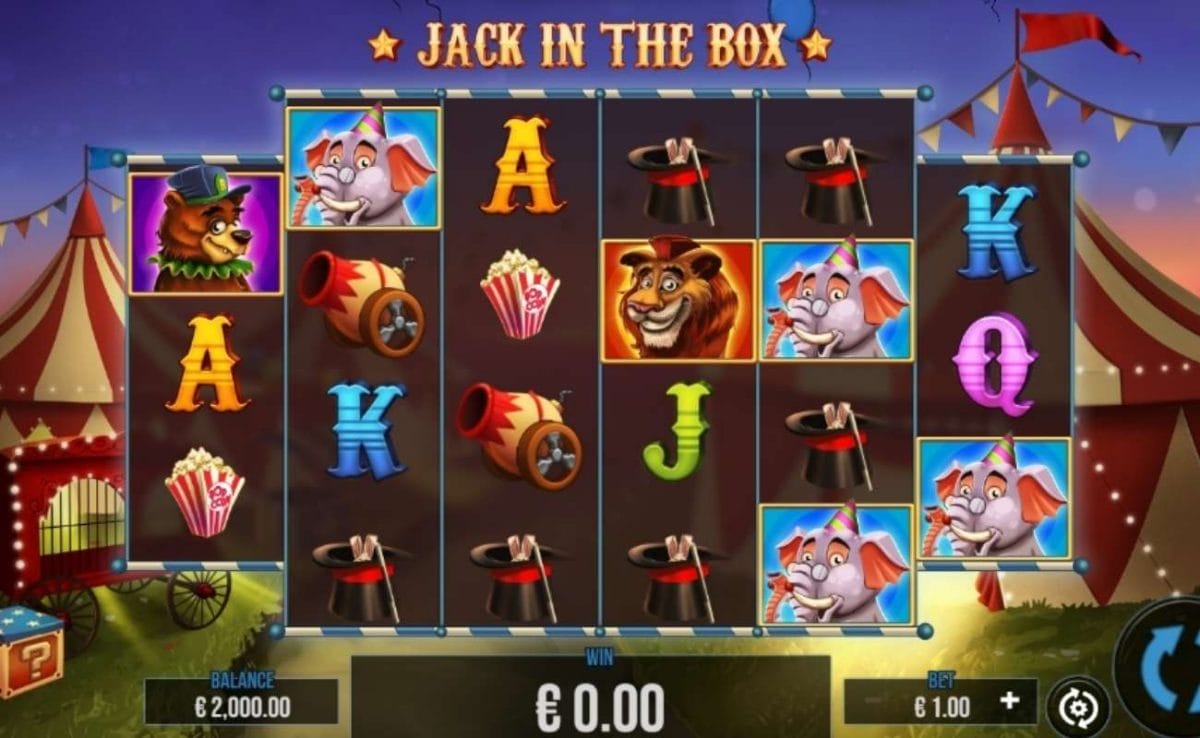 A screenshot of The Jack in the Box reels.