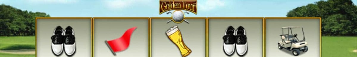 Golden Tour online slot game.