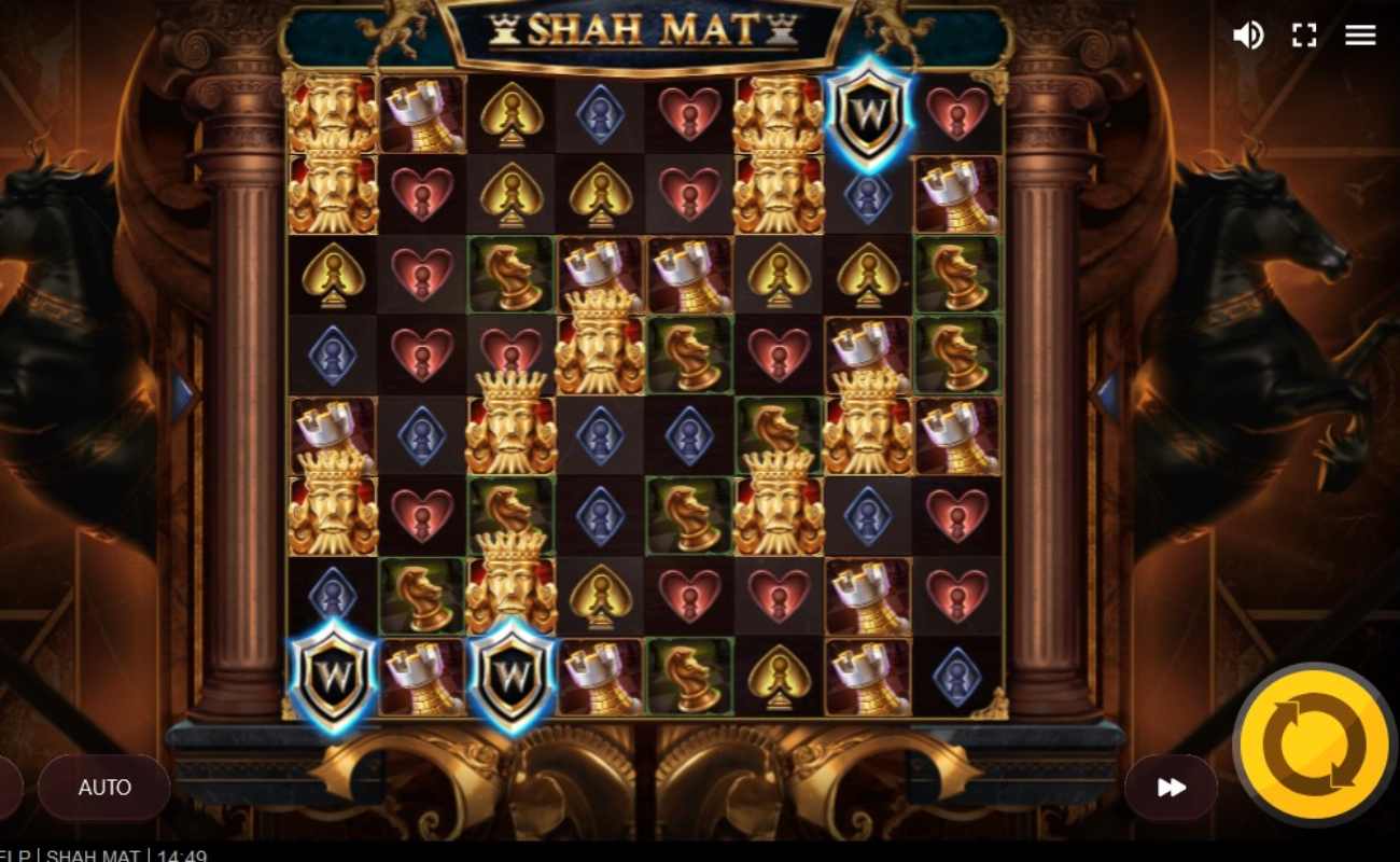 Shah Mat online slot game.