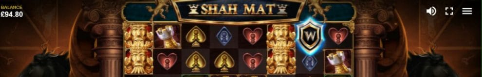 Shah Mat online slot game.