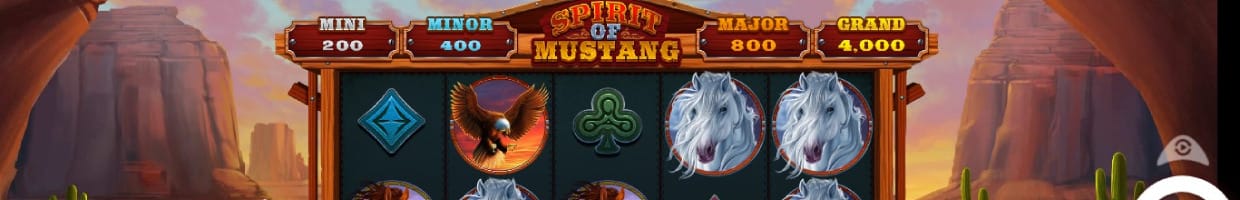 Spirit of Mustang online slot game.