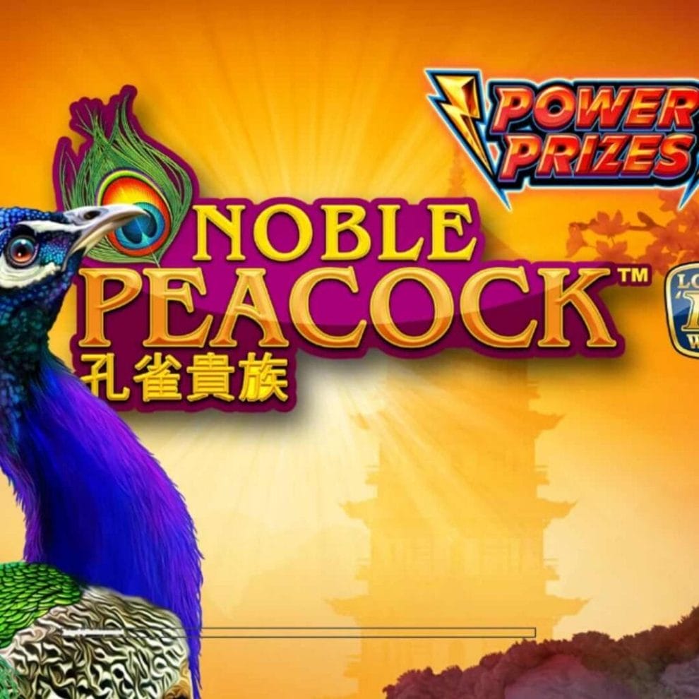 The Power Prizes – Noble Peacock loading screen.