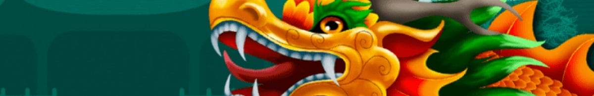 A Chinese-style golden dragon