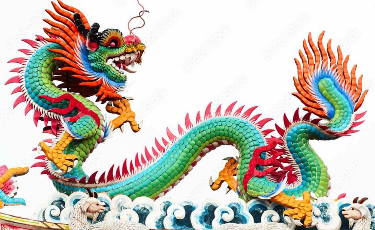  A Chinese-style dragon