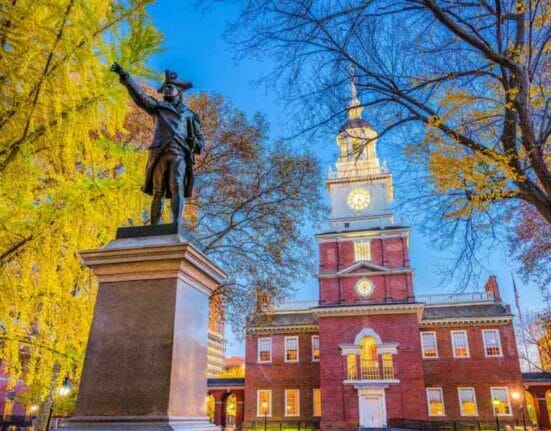 The Independence Hall, Philadelphia, Pennsylvania