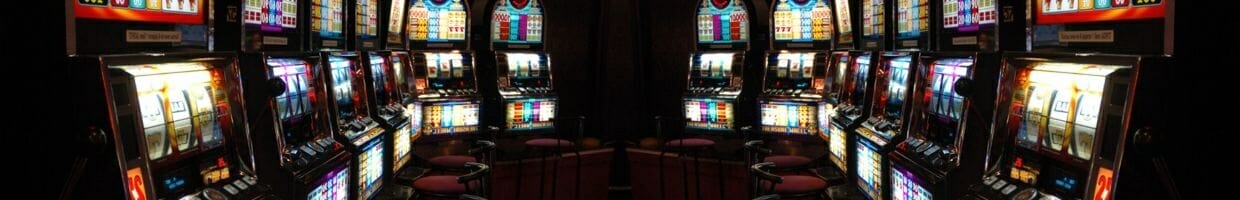 Hero image, slot machines in a casino