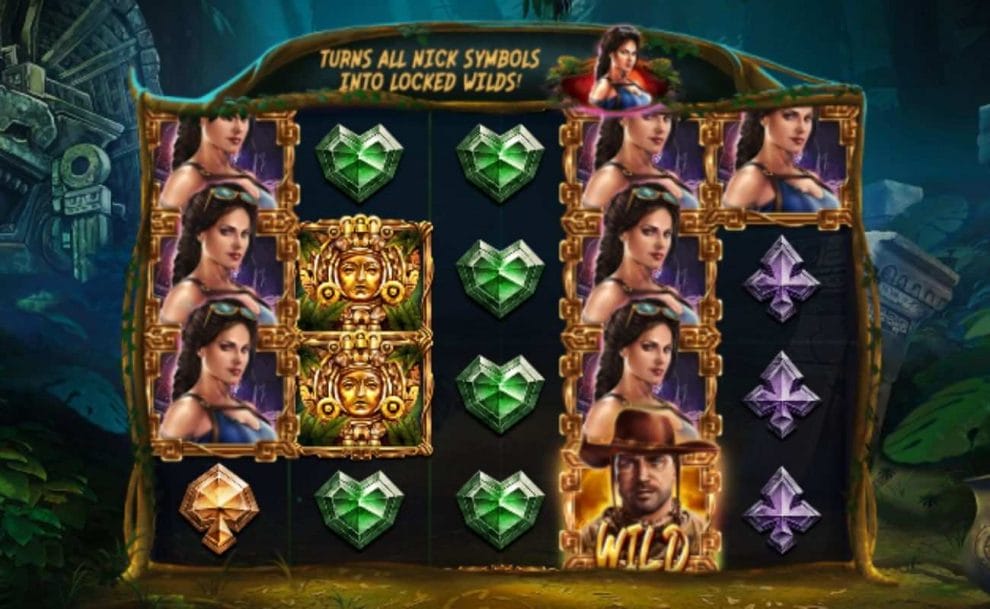 Game play from Wild Expedition online casino slot game. 