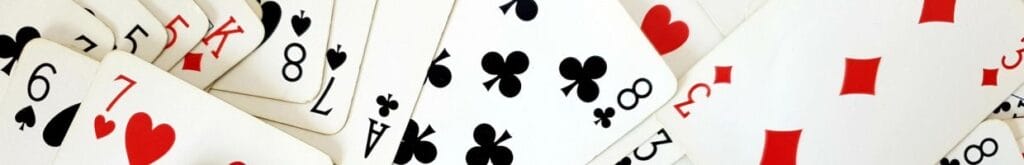 A collection of assorted playing cards.