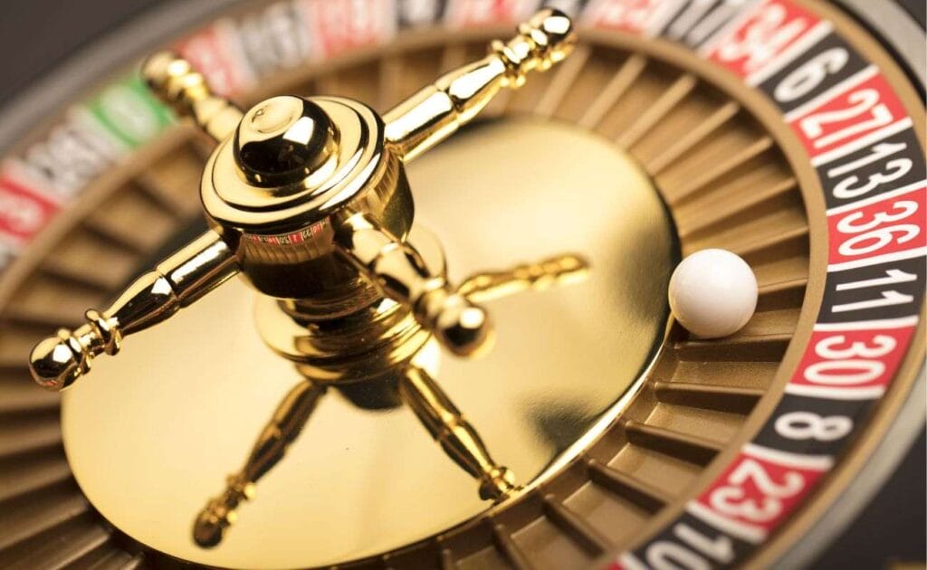 a little white roulette ball has landed on the black number 11 in a roulette wheel