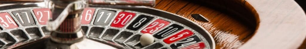 a little white roulette ball landed on the black number 10 in the roulette wheel 