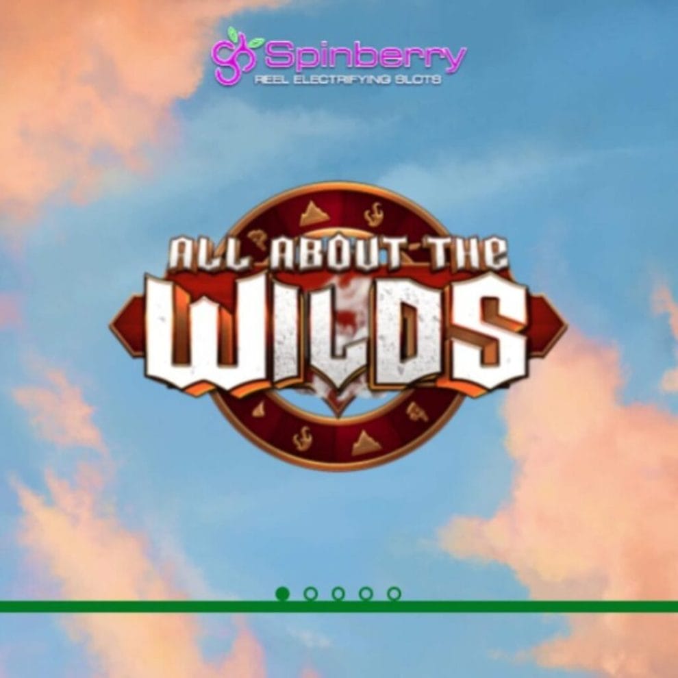 All About the Wilds online slot game screenshot.
