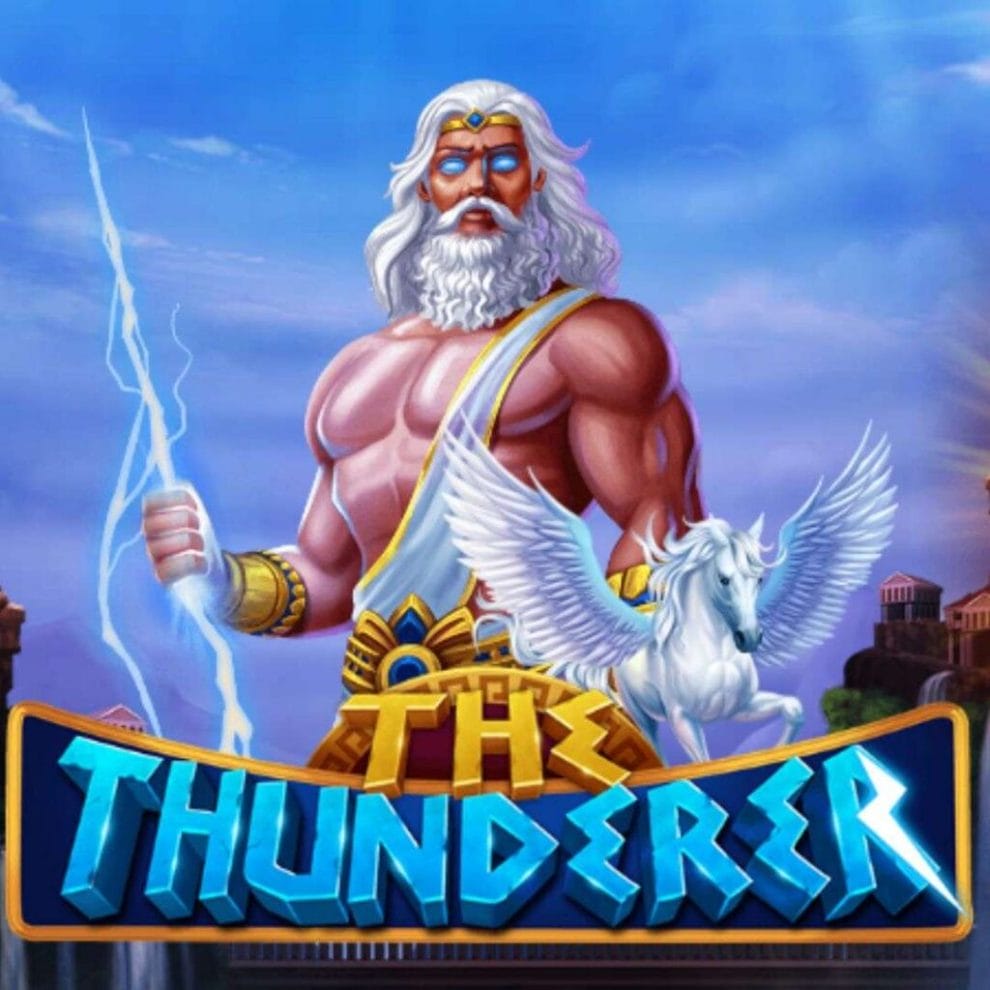title of The Thunderer online slot game by PariPlay