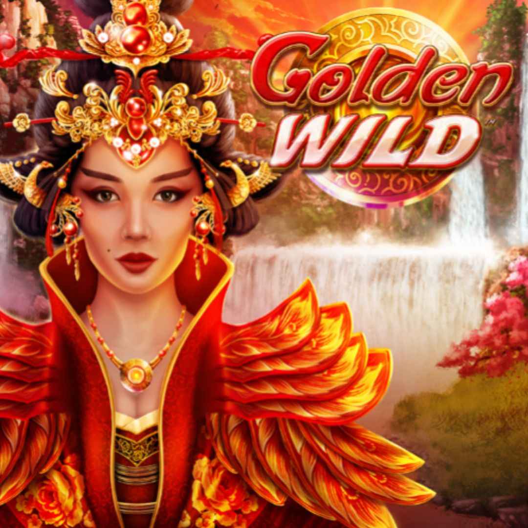 Golden Wild online slot game screenshot.